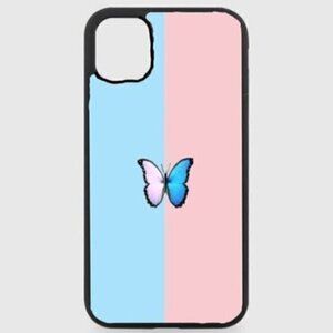 Cotton candy Butterfly Phone case